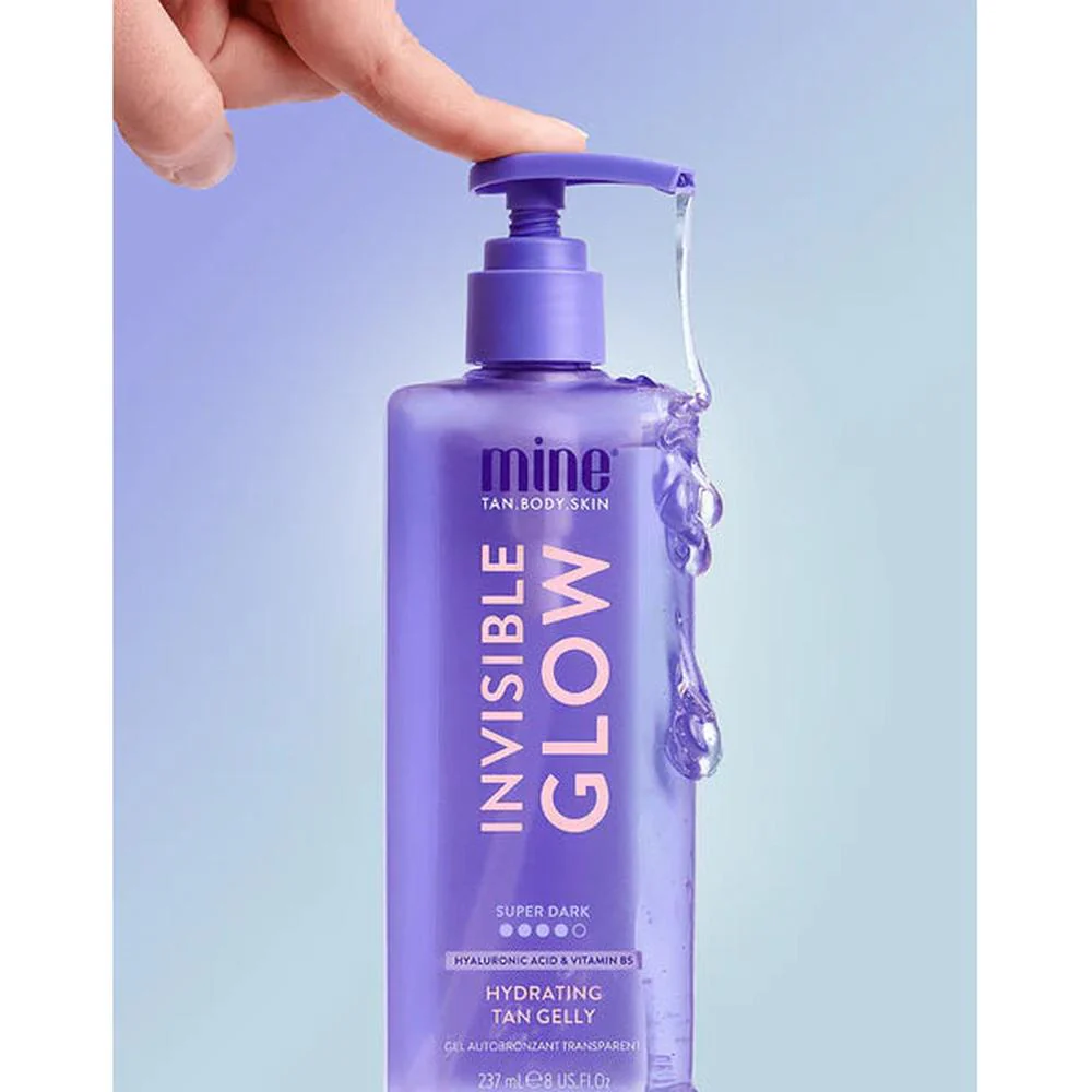 MineTan Invisible Glow Hydrating Tan Gelly - Super Dark / 8 oz. - Image 3
