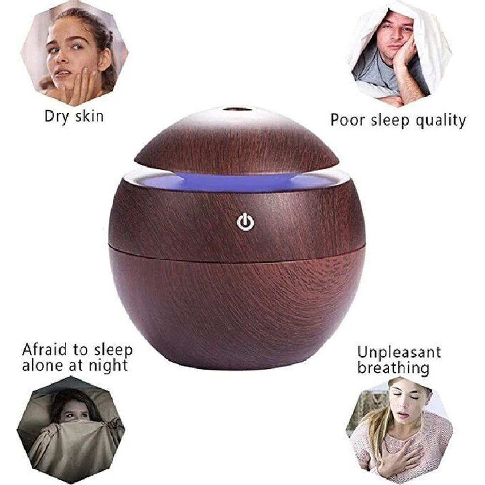 Mini Diffuser Ultrasonic Aroma / Dark Wood - Image 2