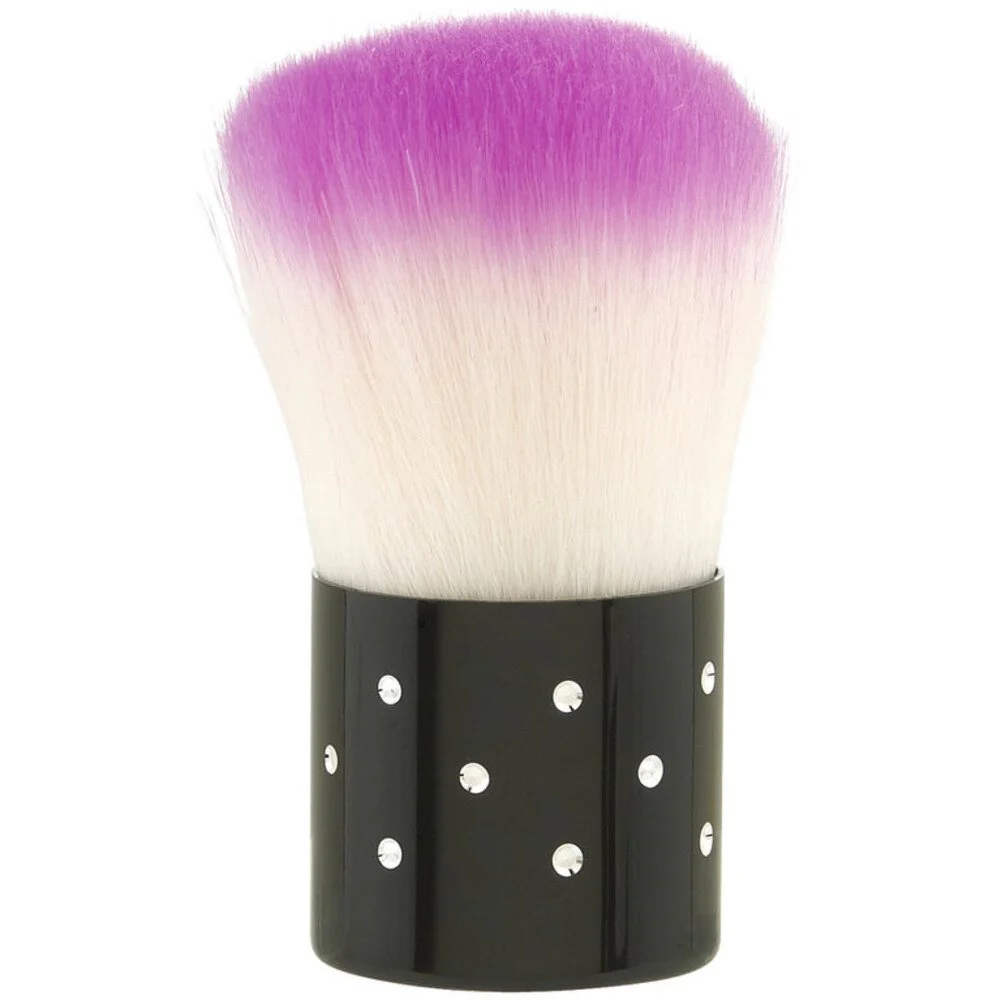 Mini Nail Dust Brush - Remove Filing Dust Quickly & Softly - Purple - Each