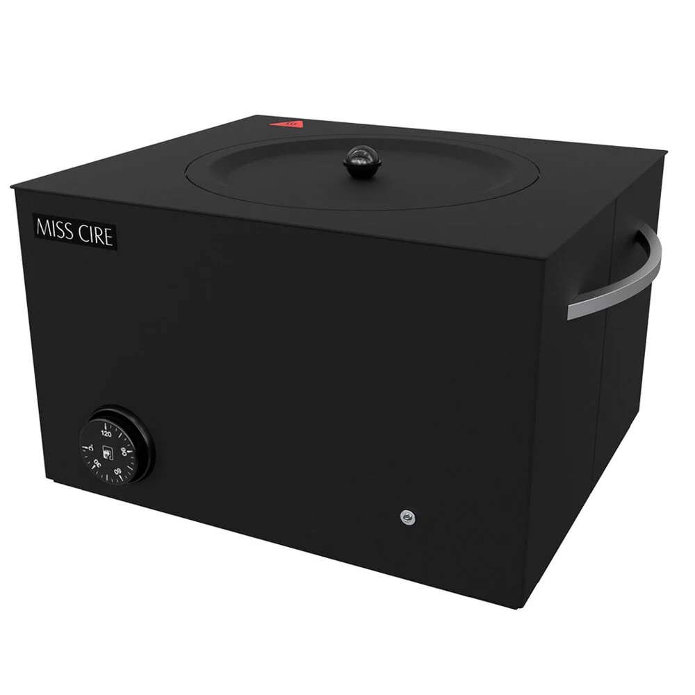 Miss Cire Extra Large Black Matte Professional Hard Wax Warmer / 10 Lbs. - Image 5