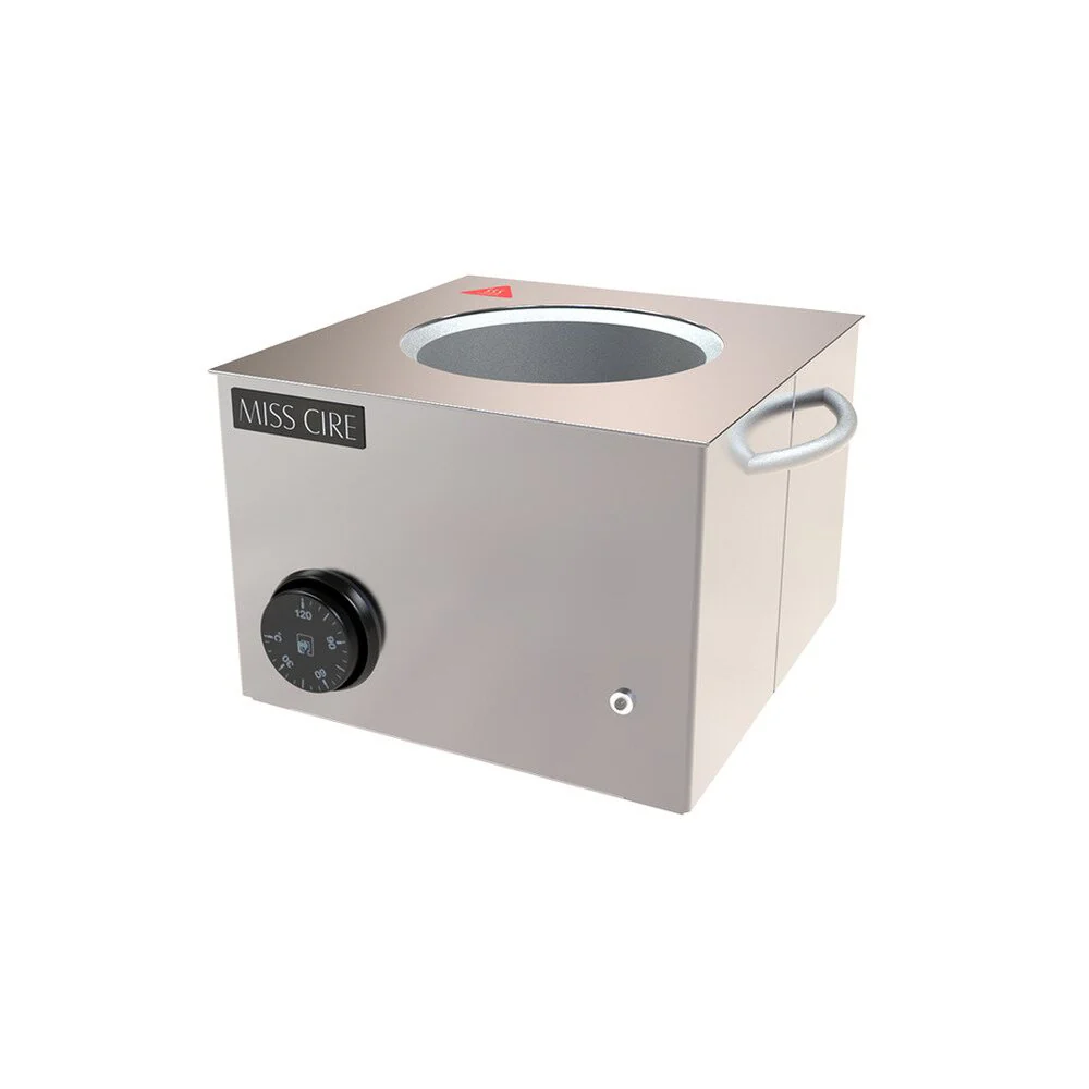 Miss Cire Medium Stainless Steel Hard Wax Warmer - 2.2 Lbs. - Image 2