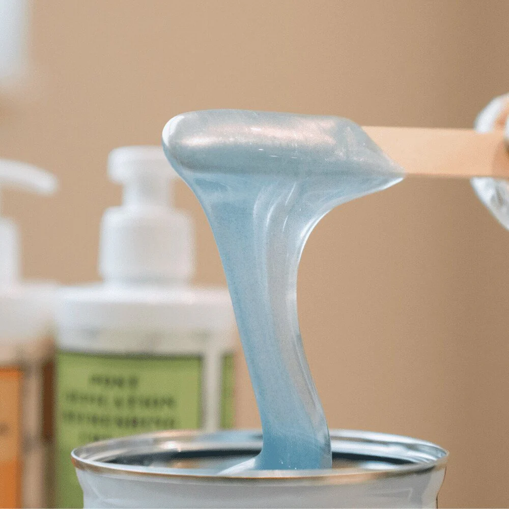 Hypoallergenic Ocean Blue Soft Wax - Strip Wax / (12) 13.52 fl. oz. - 400 mL. Cans by Nacach Wax - Image 3