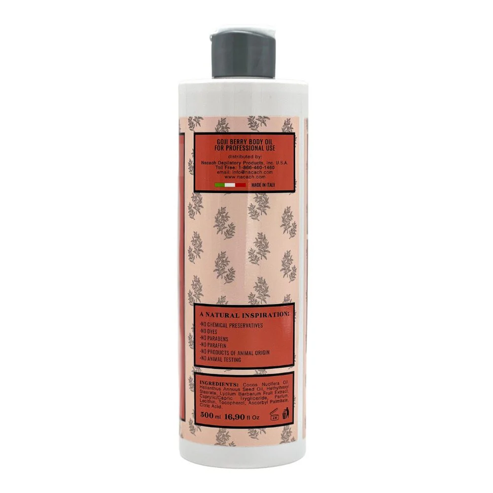 Post Wax Goji Berry Body Oil / 16.9 fl. oz. - 500 mL. by Nacach Wax - Image 5