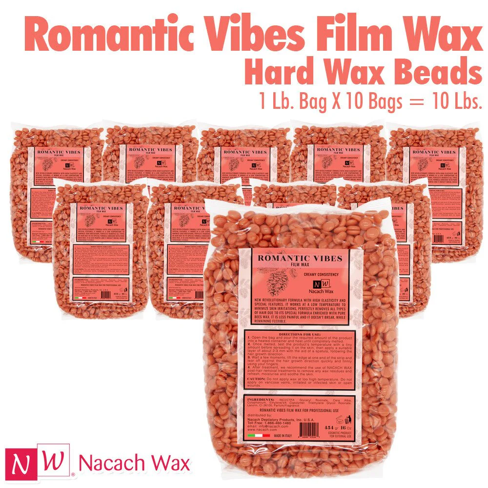 Romantic Vibes Film Wax - Hard Wax Beads / 10 Lbs. by Nacach Wax