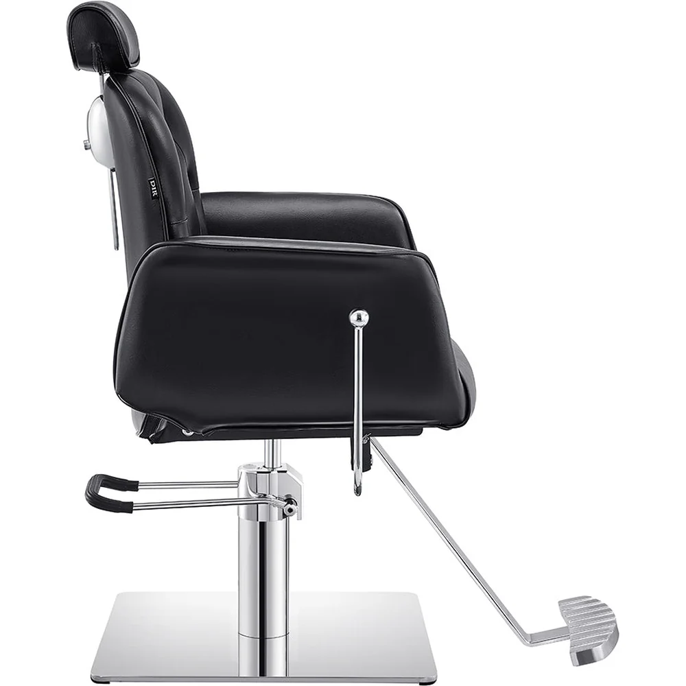 Noir Reclining Hydraulic All-Purpose Salon Chair by DIR Salon Furniture - Image 6