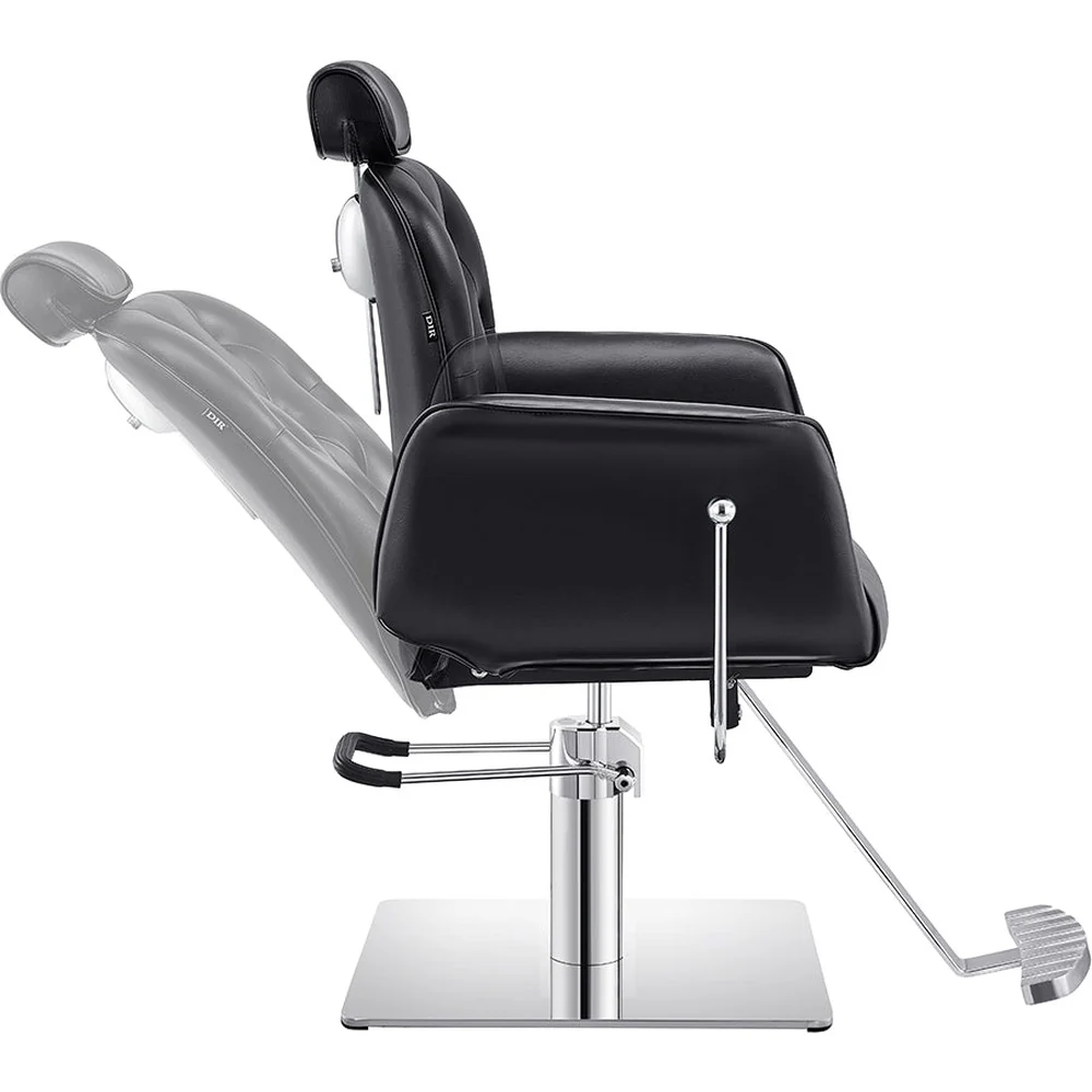 Noir Reclining Hydraulic All-Purpose Salon Chair by DIR Salon Furniture - Image 7