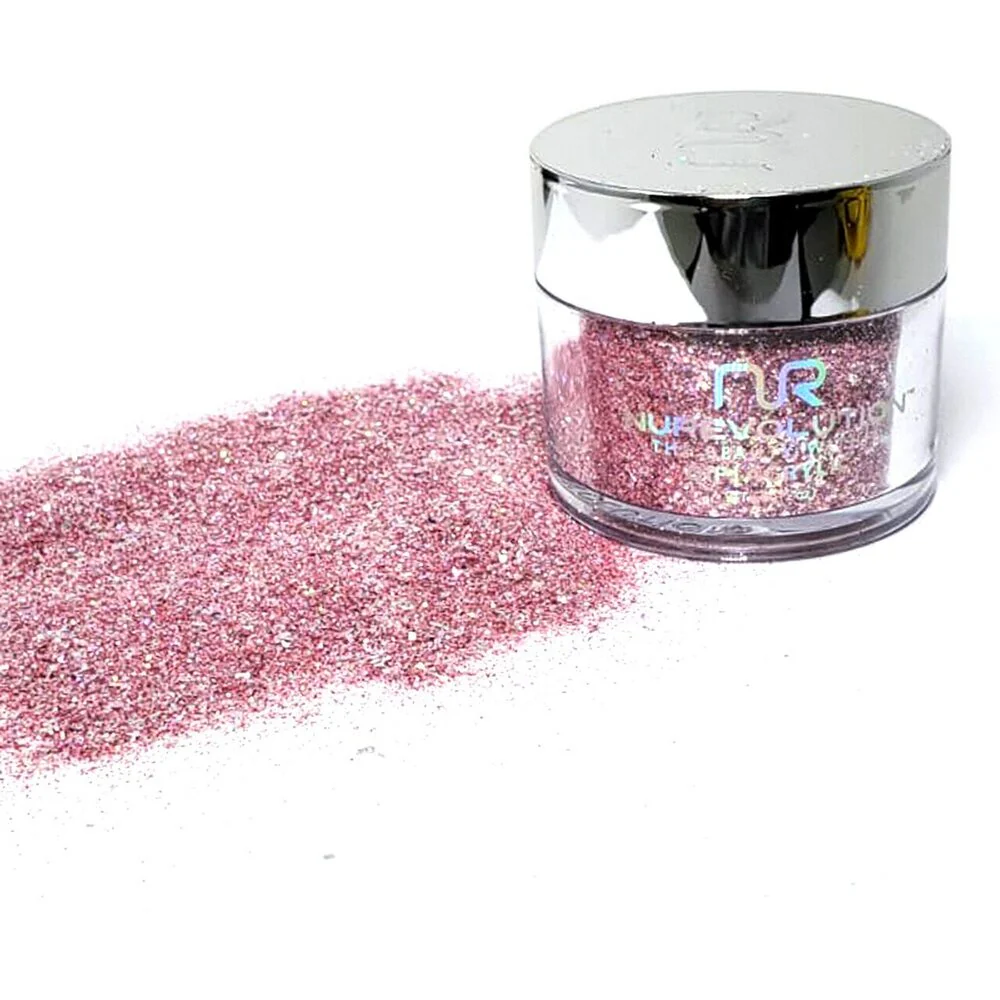 NR Loose Glitter for Nail Art - #LG143 by NuRevolution / 2 oz.