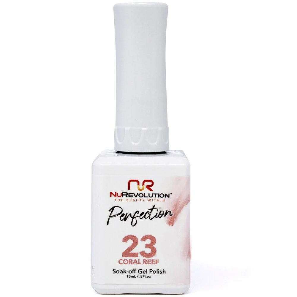 NR Perfection Gel Polish - #PFG023 Bonbon by NuRevolution / 15 mL. Gel Polish