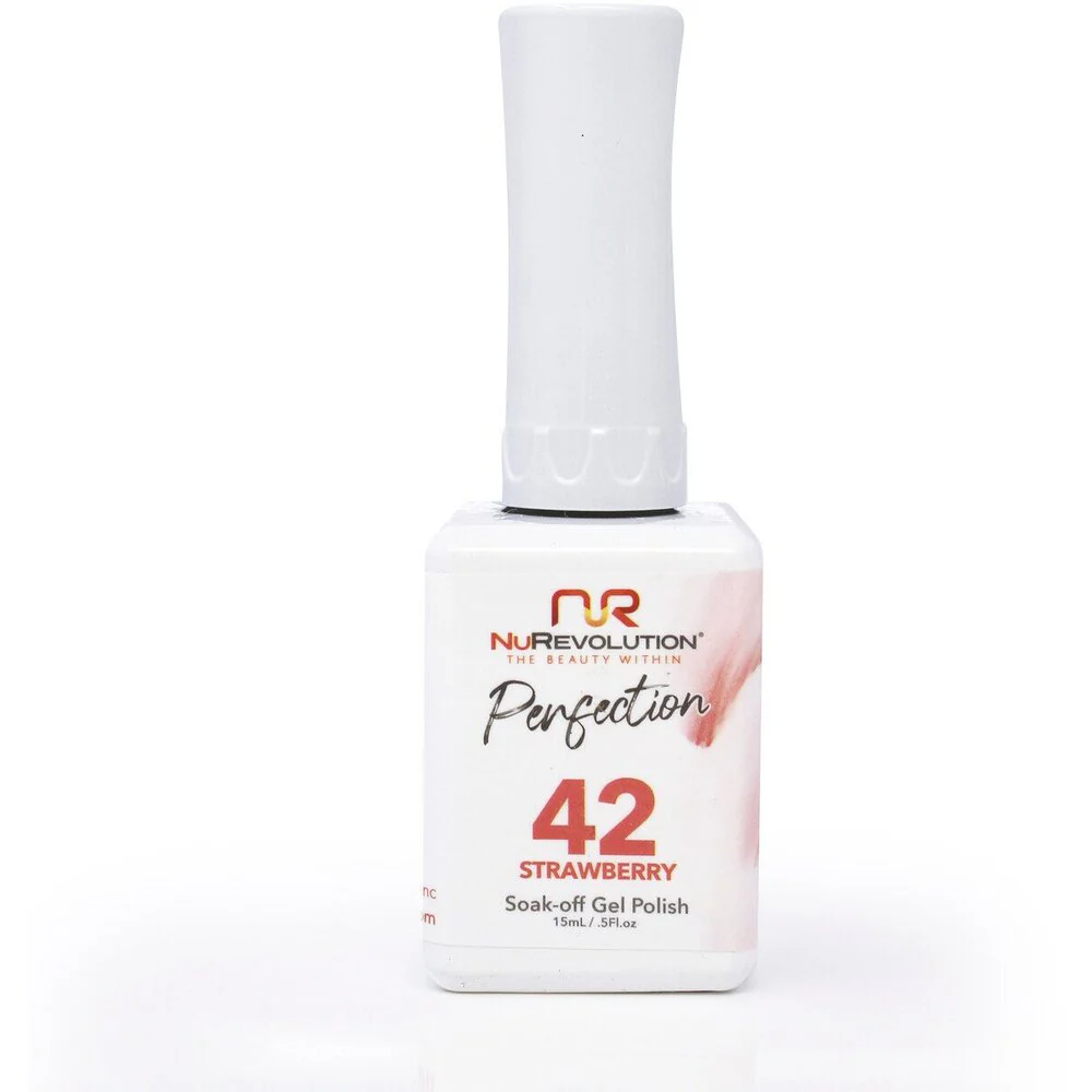 NR Perfection Gel Polish - #PFG042 Fever Pitch by NuRevolution / 15 mL. Gel Polish