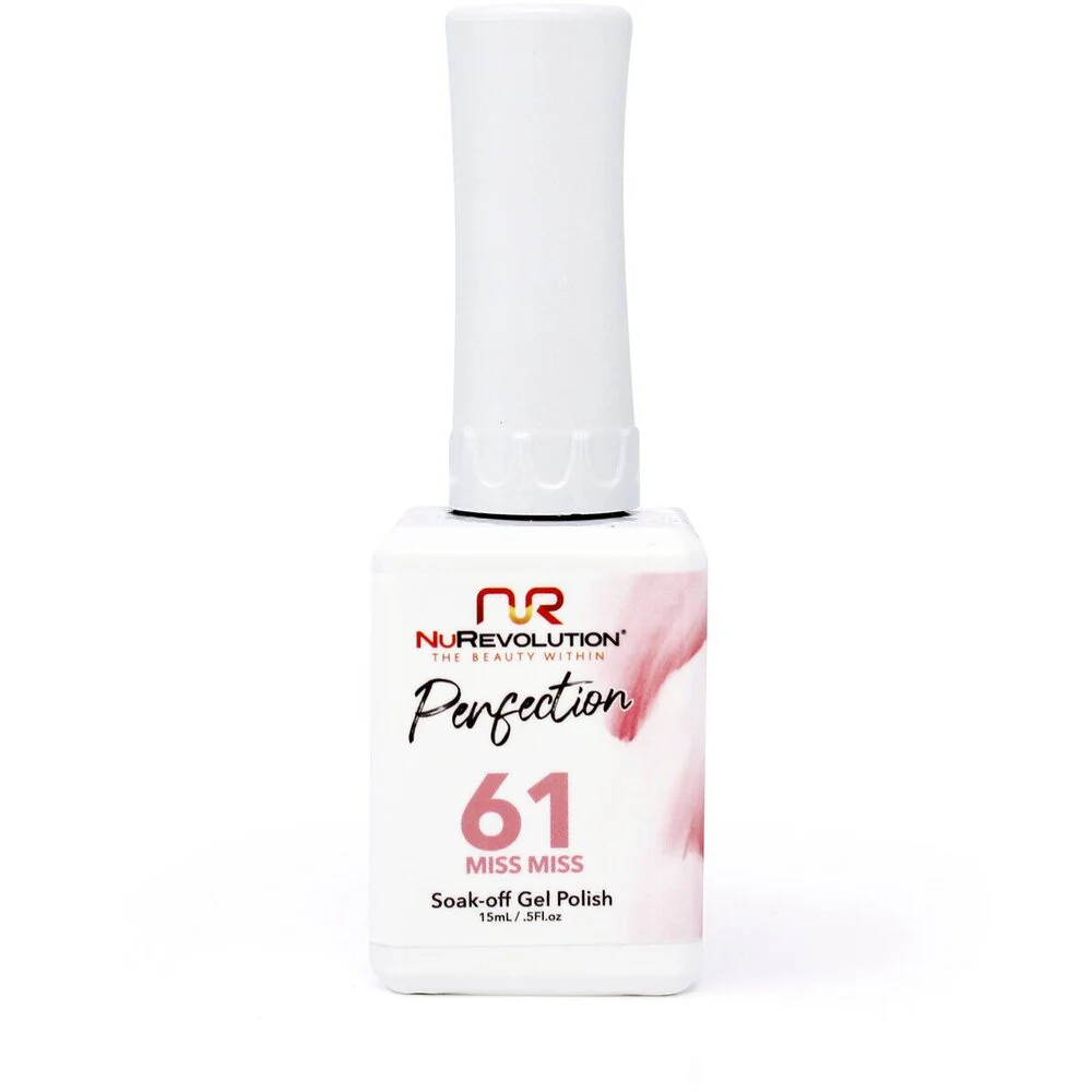 NR Perfection Gel Polish - #PFG061 Lost Cove by NuRevolution / 15 mL. Gel Polish