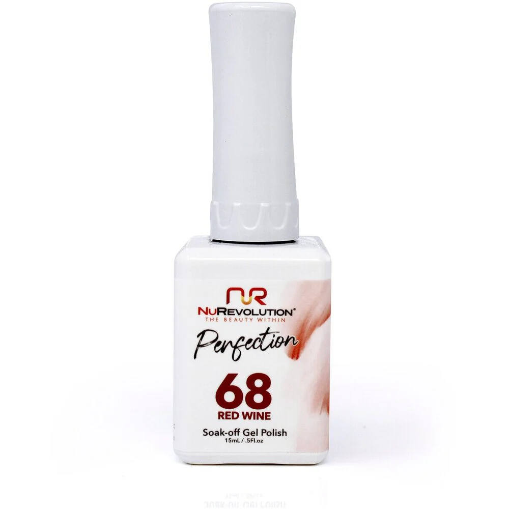 NR Perfection Gel Polish - #PFG068 Pudding by NuRevolution / 15 mL. Gel Polish