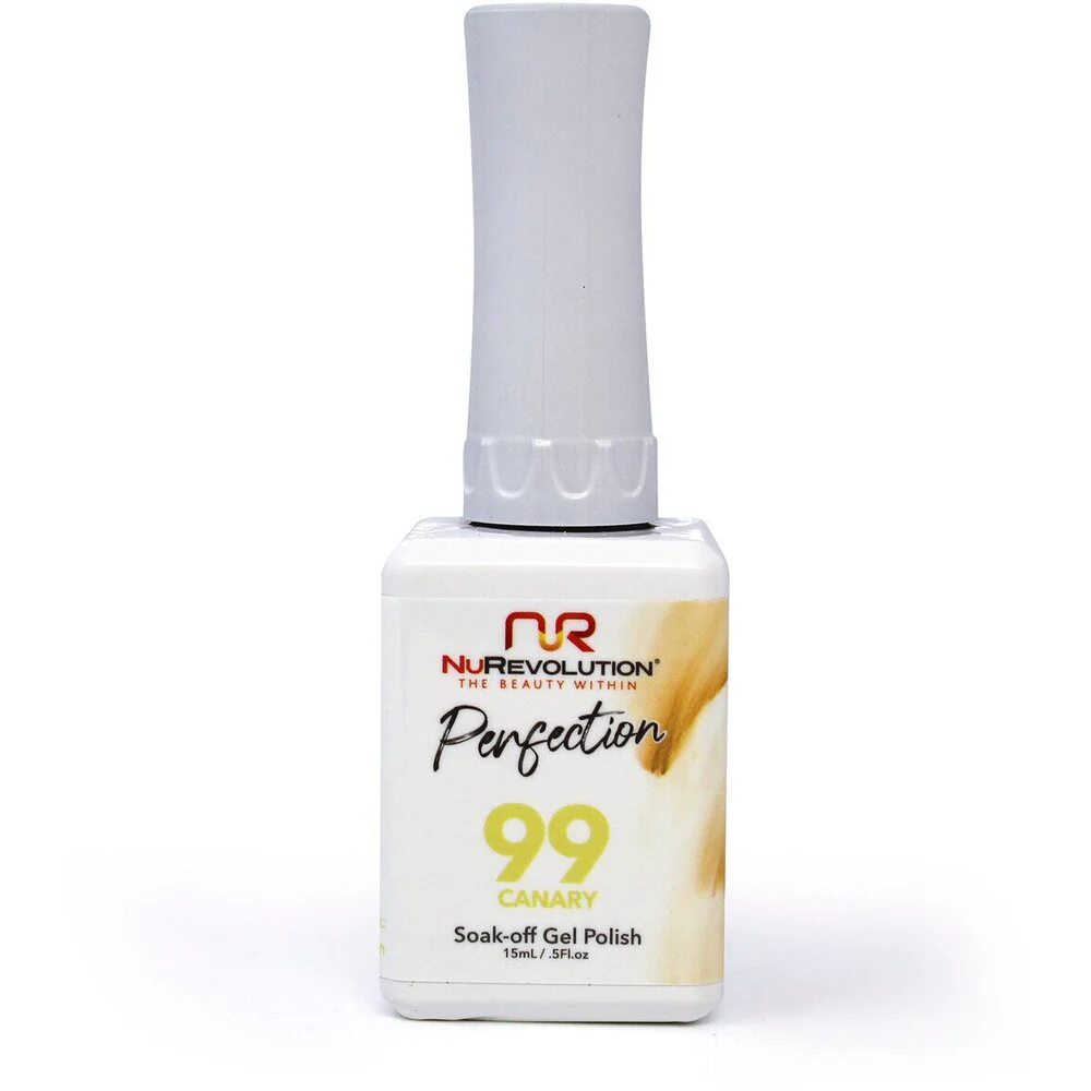 NR Perfection Gel Polish - #PFG099 Aqua Mint by NuRevolution / 15 mL. Gel Polish