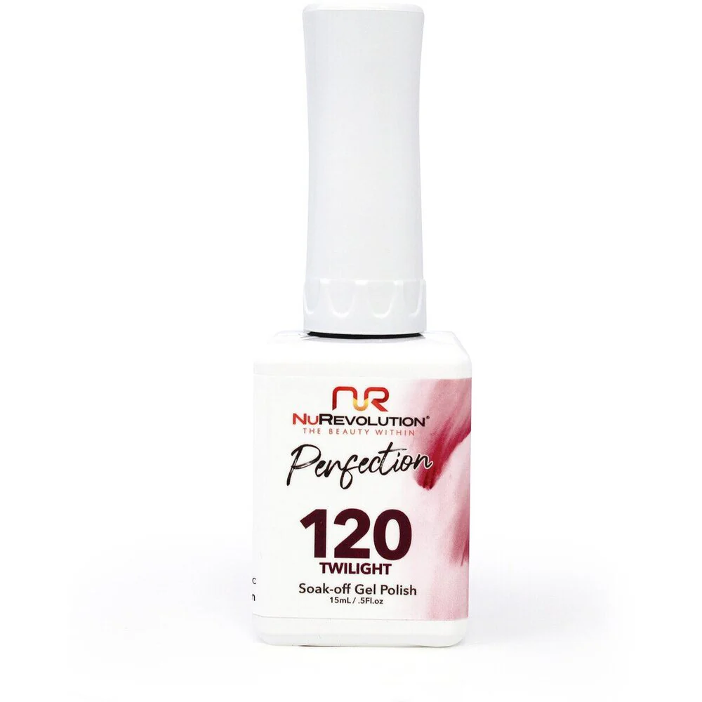 NR Perfection Gel Polish - #PFG120 Bronze Beauty by NuRevolution / 15 mL. Gel Polish
