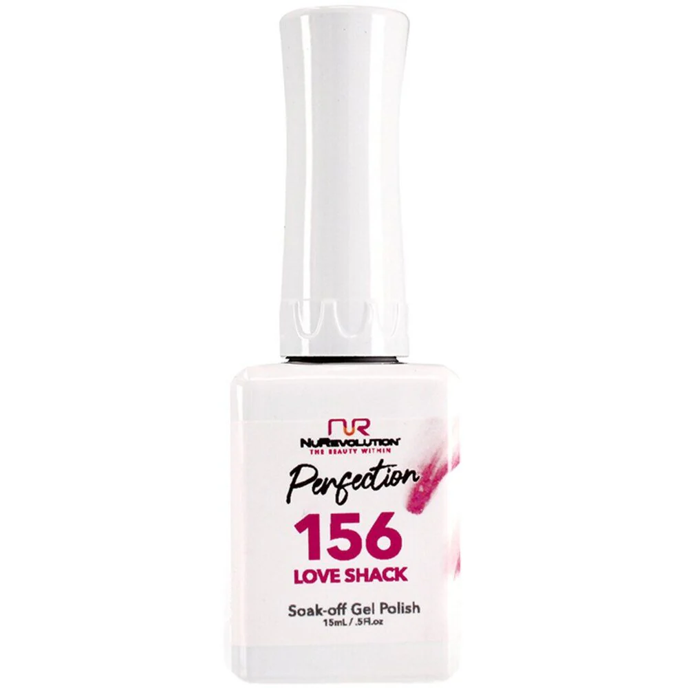 NR Perfection Gel Polish - #PFG156 Love Shack by NuRevolution / 15 mL. Gel Polish
