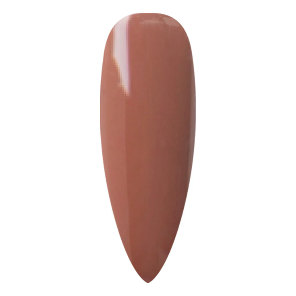 NR Perfection Set: Gel Polish + Dip/Acrylic Powder - #PFS110 Praline by NuRevolution / 15 mL. Gel Polish + 2 oz. Dip/Acrylic Powder - Image 2