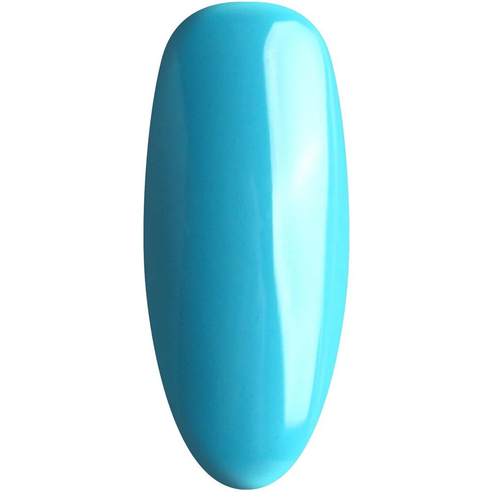 NuRevolution Elite 4-in-1 - LED/UV Soak Off Gel Polish 0.5 oz. + Nail Lacquer 0.5 oz. + Acrylic - Dipping - Sculpting Powder 2 oz. - #EMS101 Aqua Aura - Image 2