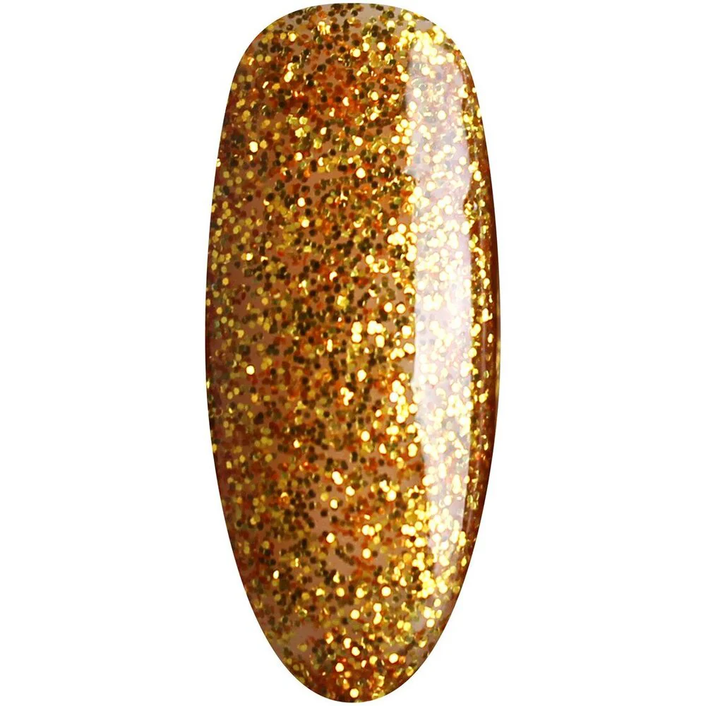 NuRevolution Elite Dip - Acrylic - Dipping - Sculpting Powder 2 oz. - #EMD118 Gold Glamour - Image 2