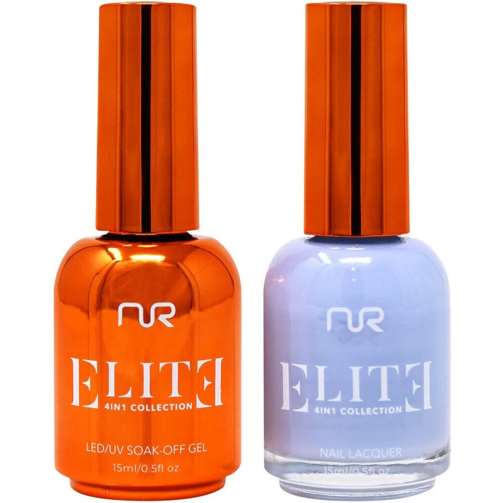 NuRevolution Elite Duo - LED/UV Soak Off Gel Polish 0.5 oz. + Nail Lacquer 0.5 oz. - #EGP77 Wave Wonder