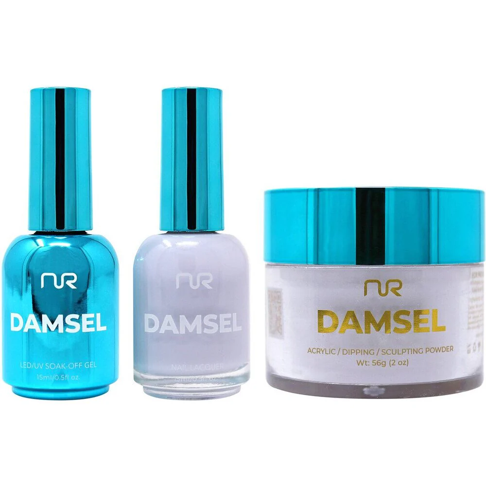 NuRevolution Lavish 4-in-1 - LED/UV Soak Off Gel Polish 0.5 oz. + Nail Lacquer 0.5 oz. + Acrylic - Dipping - Sculpting Powder 2 oz. - #LMS04 Sugar plum Fairy