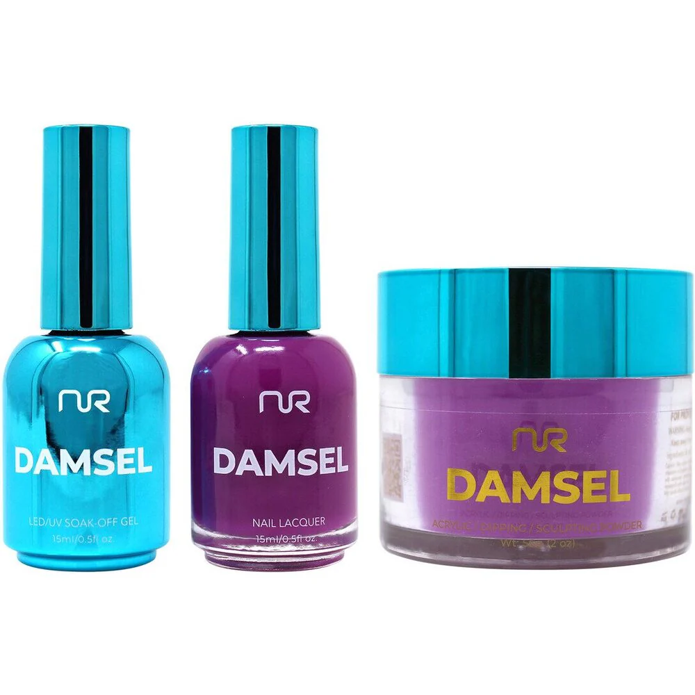 NuRevolution Lavish 4-in-1 - LED/UV Soak Off Gel Polish 0.5 oz. + Nail Lacquer 0.5 oz. + Acrylic - Dipping - Sculpting Powder 2 oz. - #LMS37 Mystic Mirage