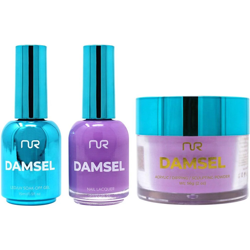 NuRevolution Lavish 4-in-1 - LED/UV Soak Off Gel Polish 0.5 oz. + Nail Lacquer 0.5 oz. + Acrylic - Dipping - Sculpting Powder 2 oz. - #LMS88 Mystic Moonstone