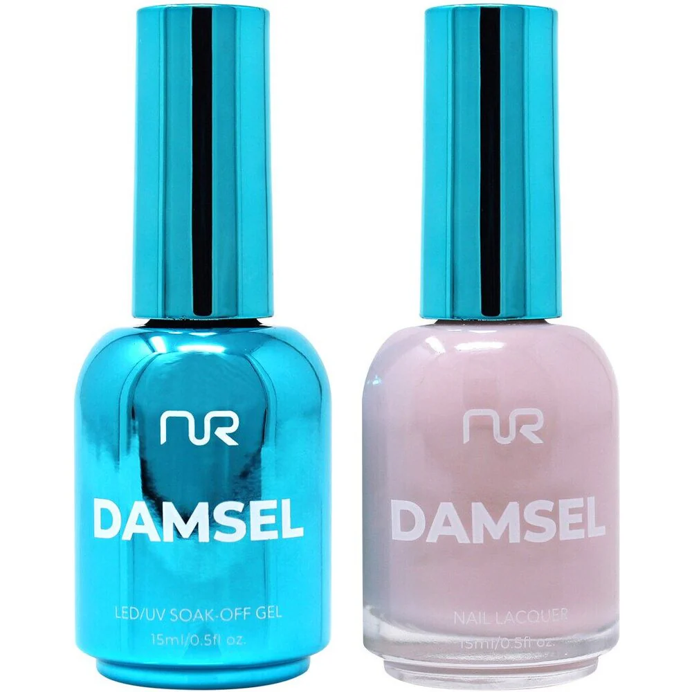 NuRevolution Lavish Duo - LED/UV Soak Off Gel Polish 0.5 oz. + Nail Lacquer 0.5 oz. - #LGP10 Morning Waltz
