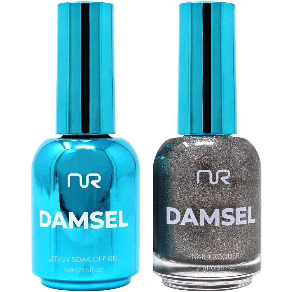 NuRevolution Lavish Duo - LED/UV Soak Off Gel Polish 0.5 oz. + Nail Lacquer 0.5 oz. - #LGP112 Midnight Wish