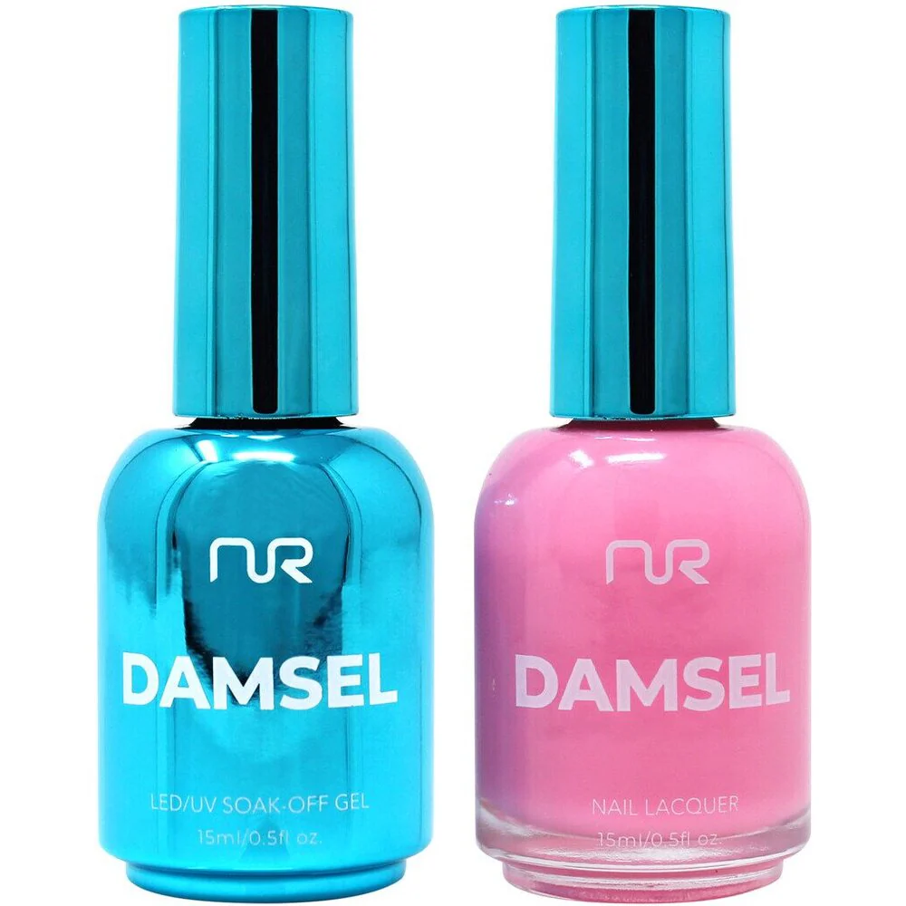 NuRevolution Lavish Duo - LED/UV Soak Off Gel Polish 0.5 oz. + Nail Lacquer 0.5 oz. - #LGP48 Rosewood