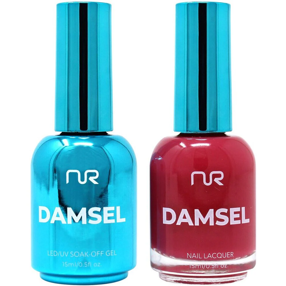 NuRevolution Lavish Duo - LED/UV Soak Off Gel Polish 0.5 oz. + Nail Lacquer 0.5 oz. - #LGP58 Dragon Heart