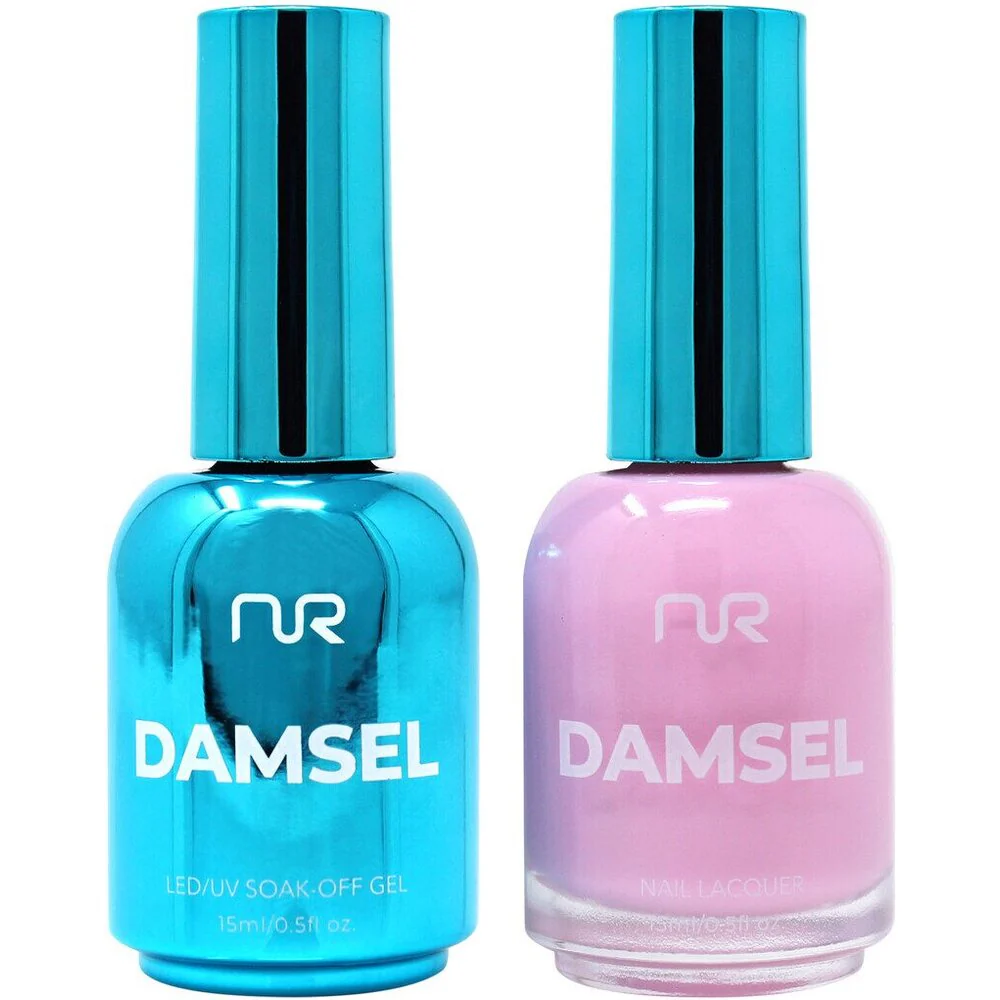 NuRevolution Lavish Duo - LED/UV Soak Off Gel Polish 0.5 oz. + Nail Lacquer 0.5 oz. - #LGP70 Pretty in pink