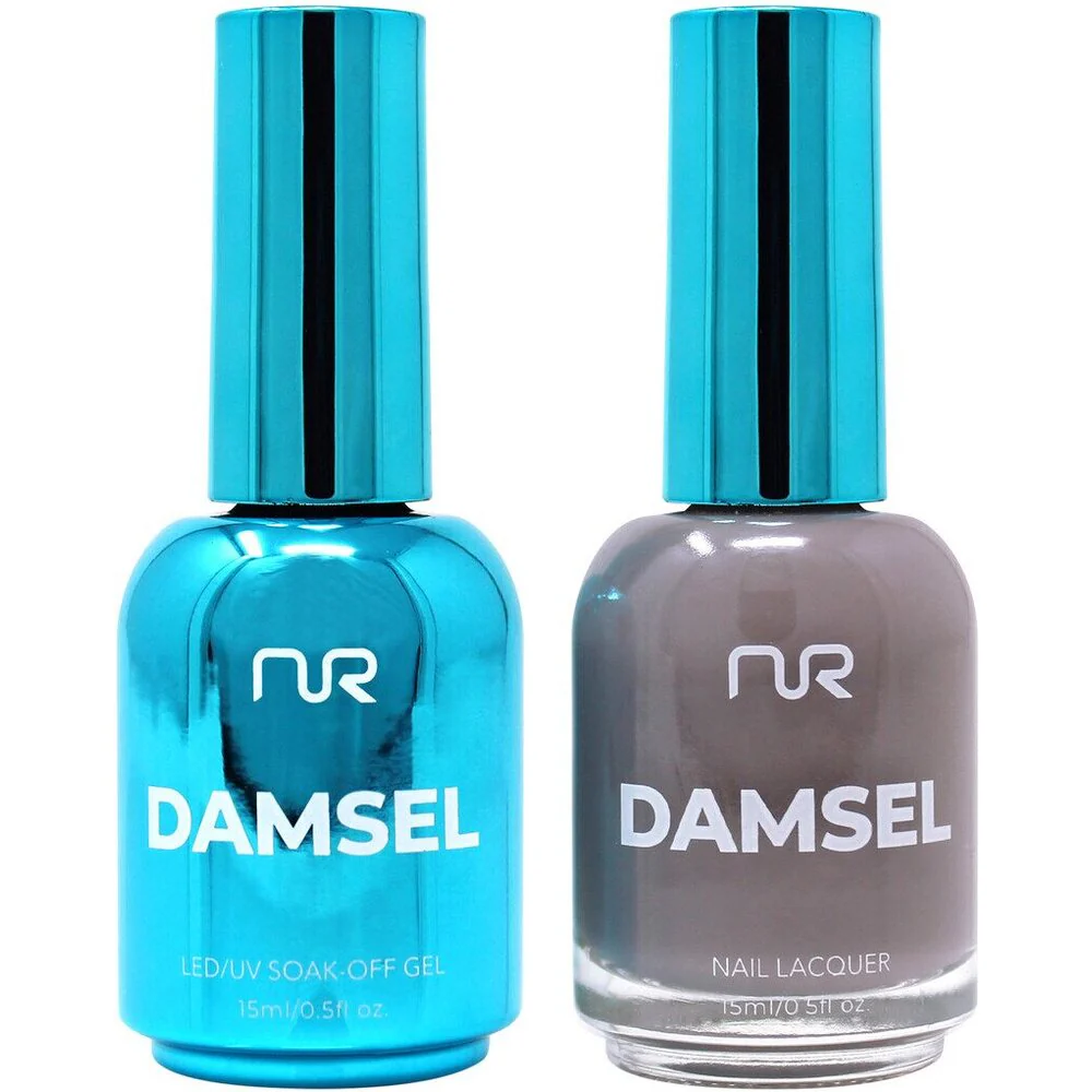 NuRevolution Lavish Duo - LED/UV Soak Off Gel Polish 0.5 oz. + Nail Lacquer 0.5 oz. - #LGP91 Come Closer