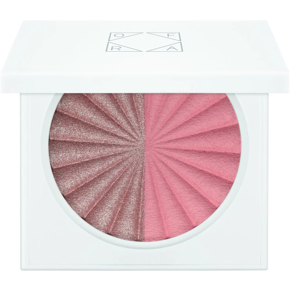 OFRA Chick Lit Blush Duo - Read 'Em and Sweep This Rosy Duo Onto Cheeks For a Natural Flush Created by Samantha March by OFRA Cosmetics