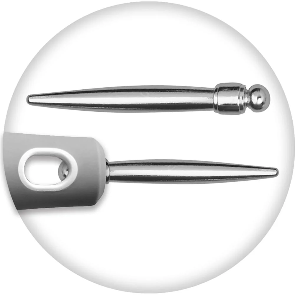 Olivia Garden Ceramic + Ion Thermal Round Brush - 1-3/8" - Image 4