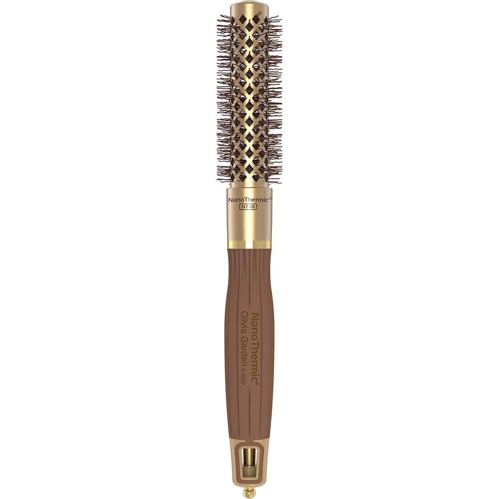 Olivia Garden NanoThermic Thermal Round Brush - 1/2" - Image 5
