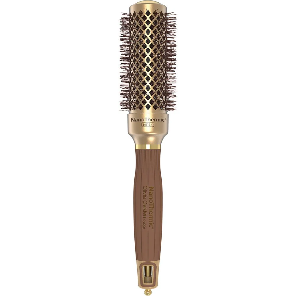 Olivia Garden NanoThermic Thermal Round Brush - 1/2" - Image 7