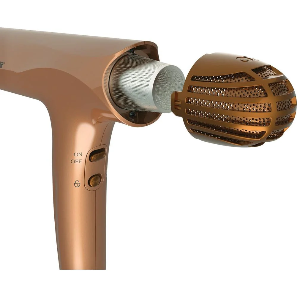 Olivia Garden SuperHP High Performance Professional Hair Dryer - Bronze - Image 5