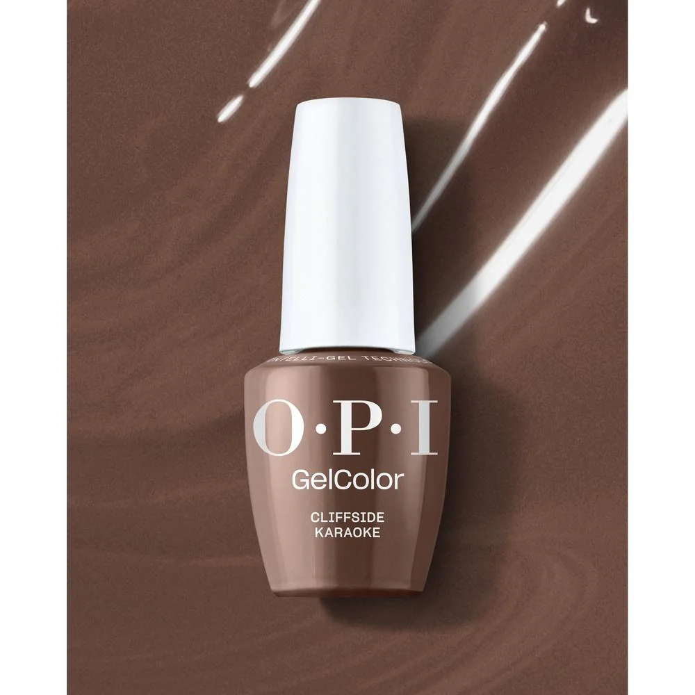OPI GelColor Gel Nail Polish - Cliffside Karaoke (Creme) with OPI Intelli-Gel Technology™ / 0.5 oz.