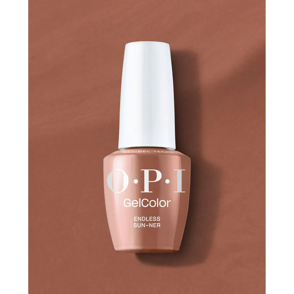 OPI GelColor Gel Nail Polish - Endless Sun-ner (Creme) with OPI Intelli-Gel Technology™ / 0.5 oz.
