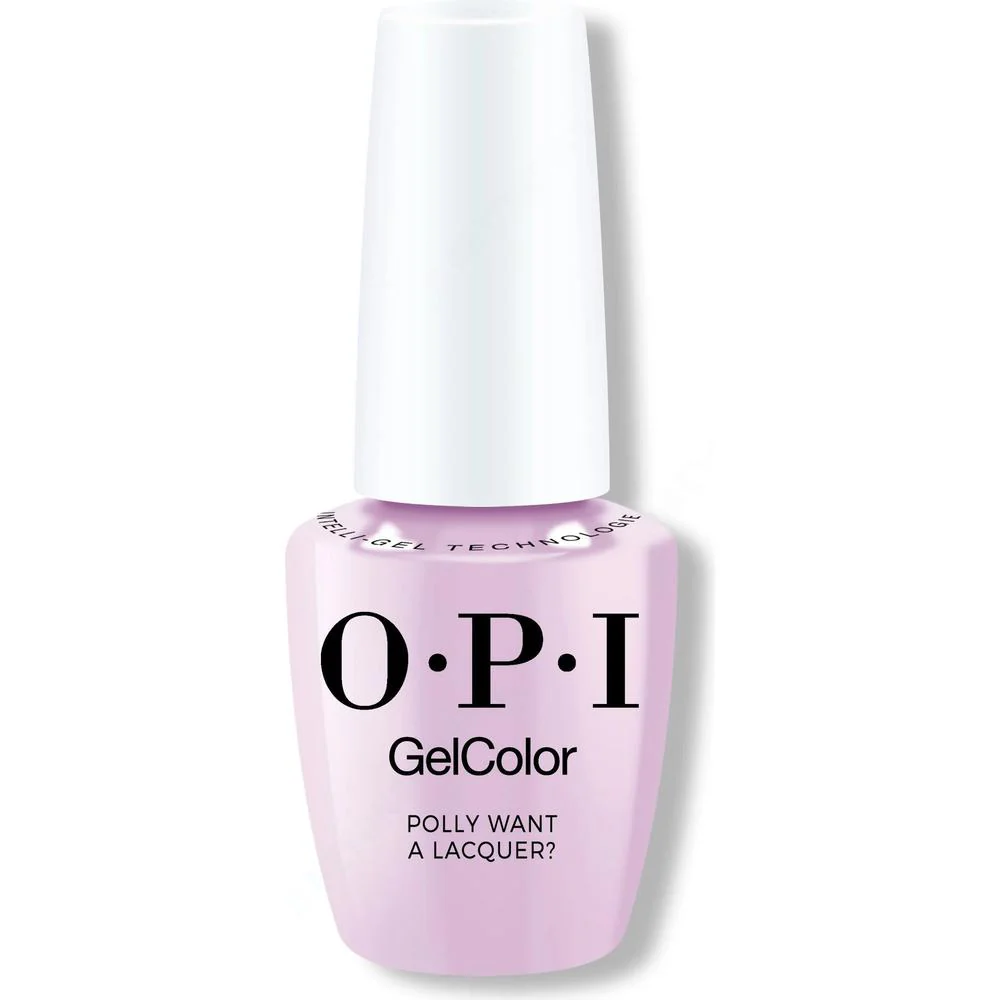 OPI GelColor Gel Nail Polish - Polly Want a Lacquer? (Creme) with OPI Intelli-Gel Technology™ / 0.5 oz.