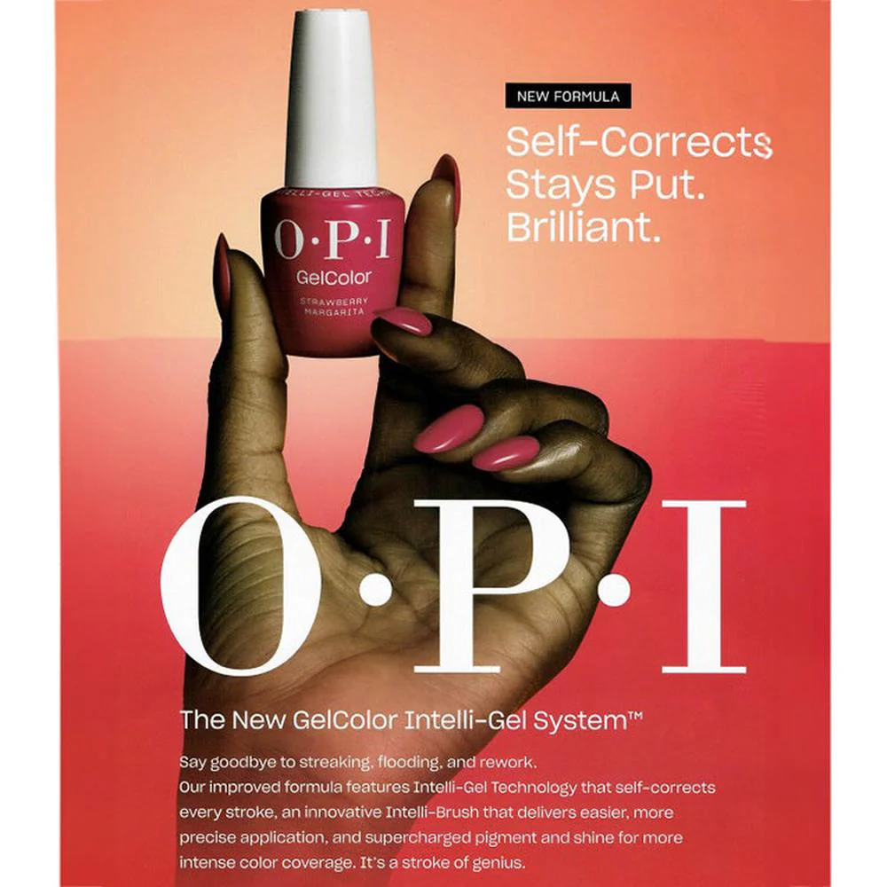 OPI GelColor Gel Nail Polish - Polly Want a Lacquer? (Creme) with OPI Intelli-Gel Technology™ / 0.5 oz. - Image 3