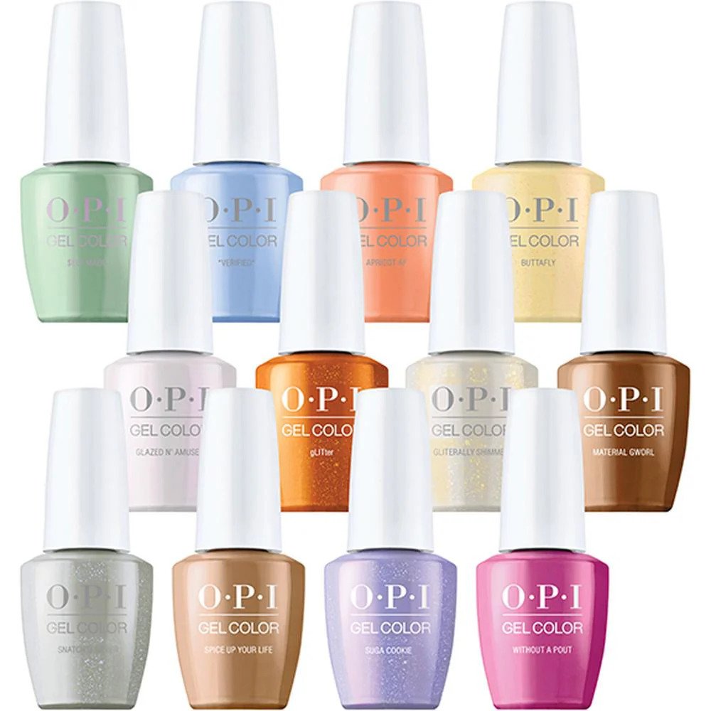 OPI GelColor - OPI Your Way Collection - Gliterally Shimmer (Glitter, Sheer) / 0.5 oz. - Image 3