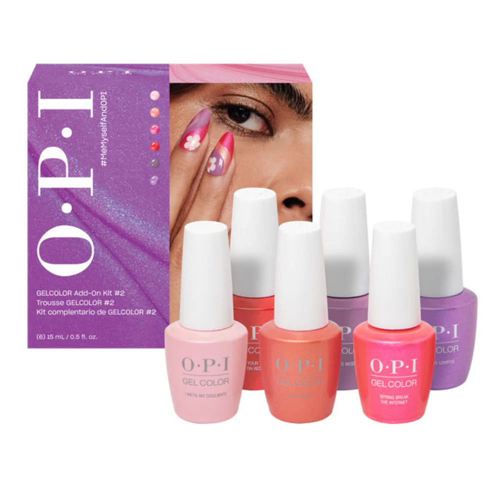 OPI GelColor Soak Off Gel Polish - Me Myself and OPI Collection - Add On Kit #2