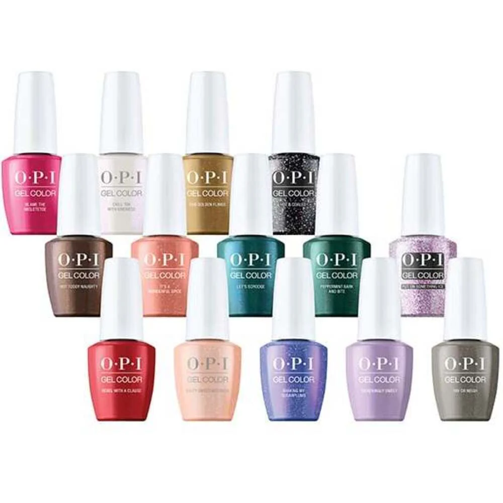 OPI Gelcolor - Terribly Nice Collection - Put on Something Ice (Glitter) / 0.5 oz. - Image 2