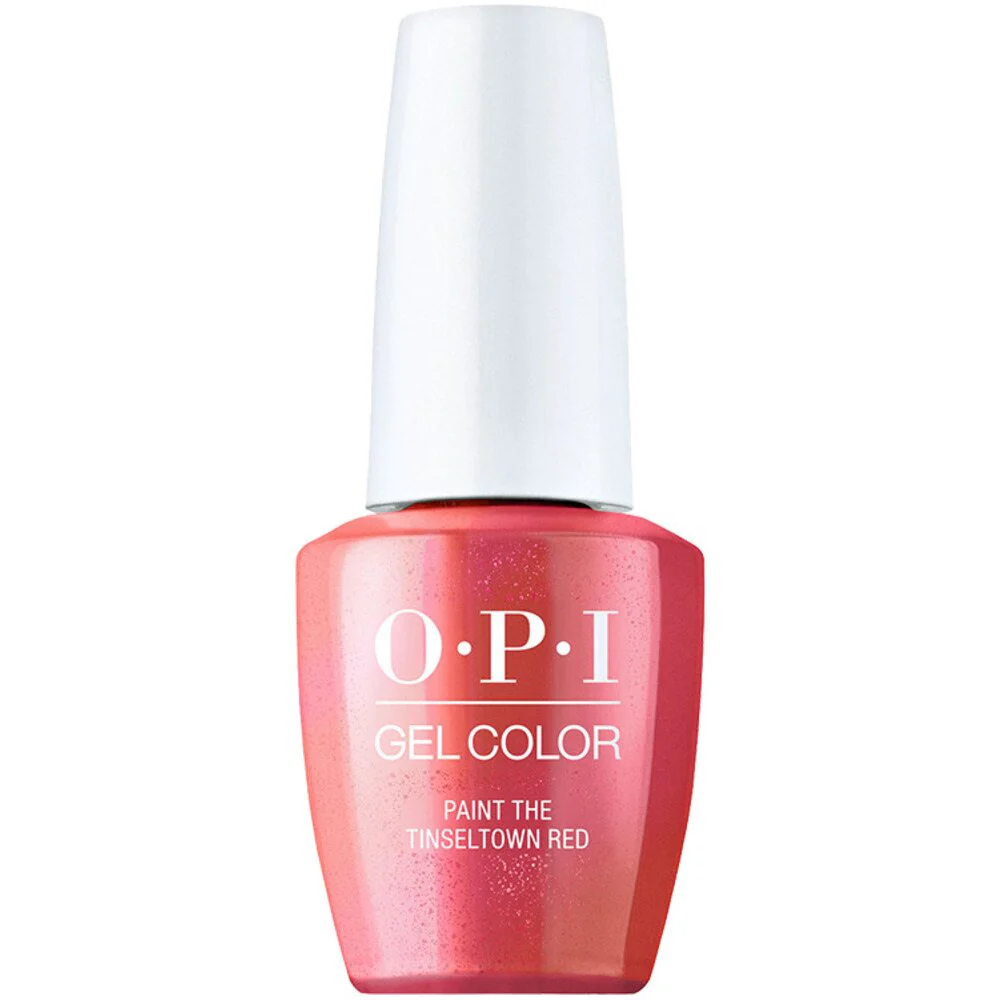 OPI GelColor - The Celebration Collection - Paint The Tinseltown Red / 0.5 oz. - Image 3