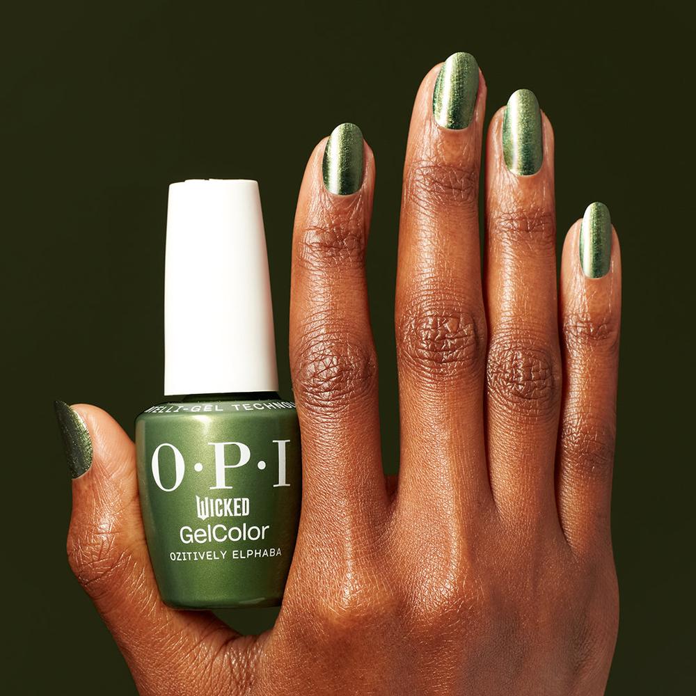 OPI GelColor - Wicked Collection - Ozitively Elphaba / 0.5 oz. - Image 2