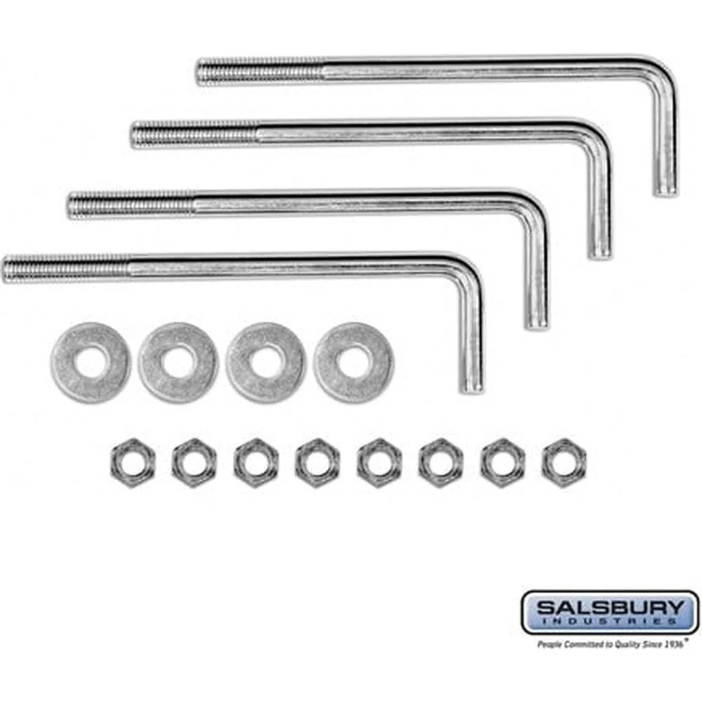 Pedestal Mounting Kit - for Cell Phone Locker Enclosures and Pedestals by Salsbury