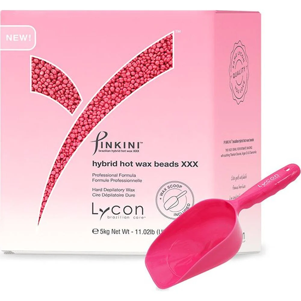 Pinkini Brazilian Hybrid Hard Wax / 5 Kg (11 lbs.) Bead Wax by Lycon