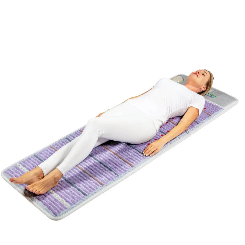 Platinum Mat Full 7224 | 72" x 24" | Far Infrared Therapy (FIR) + Pulsed Electro Magnetic Field (PEMF) + LED Photon Light Therapy + Gemstone Therapy: Tourmaline+Amethyst + Obsidian + Jade + Quartz (TAO+) + Negative Ion Therapy - Image 7