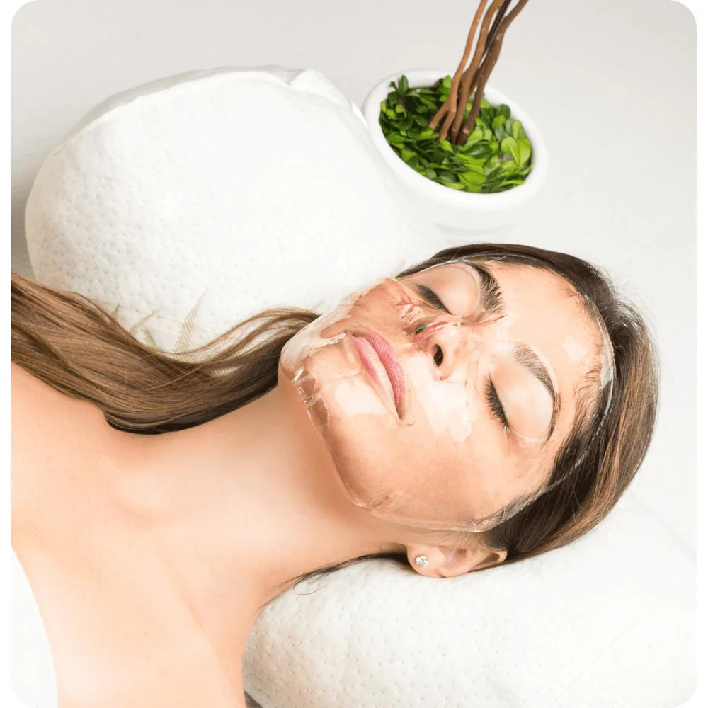 Pomegranate Lifting Mask / Pack of 15 - Each Pre-Moistened 100% Natural and Paraben Free Mask is Single Use by Martinni