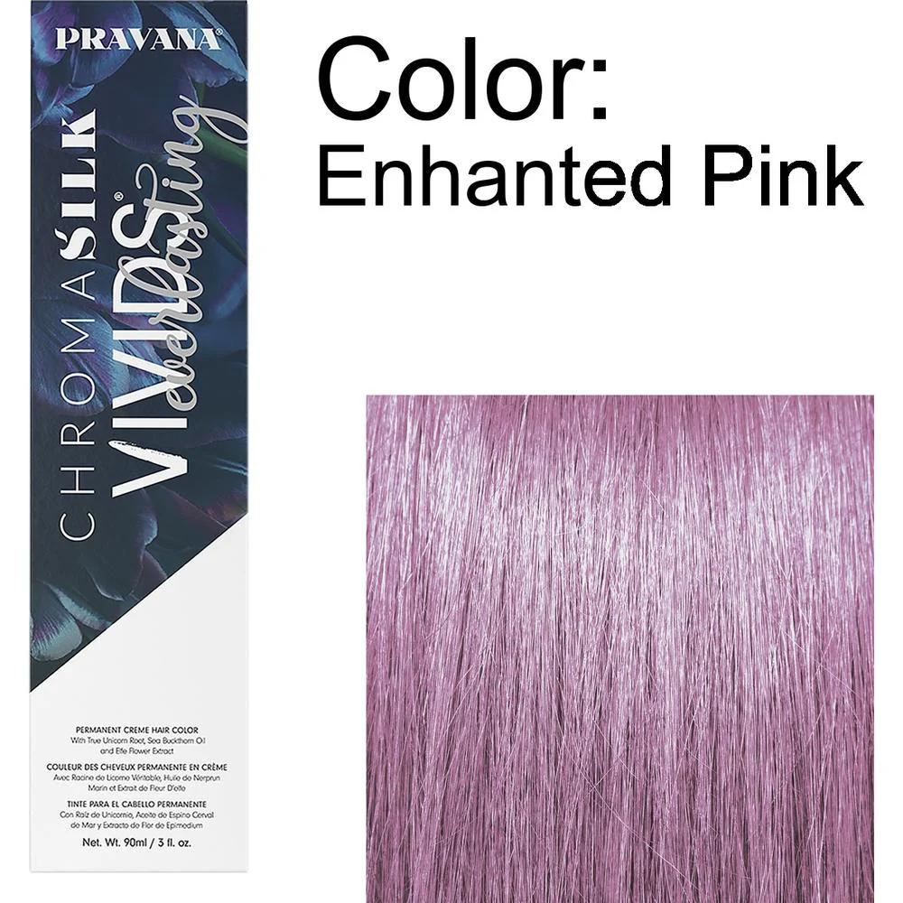 PRAVANA ChromaSilk VIVIDS Everlasting - Enhanted Pink / 3 oz.